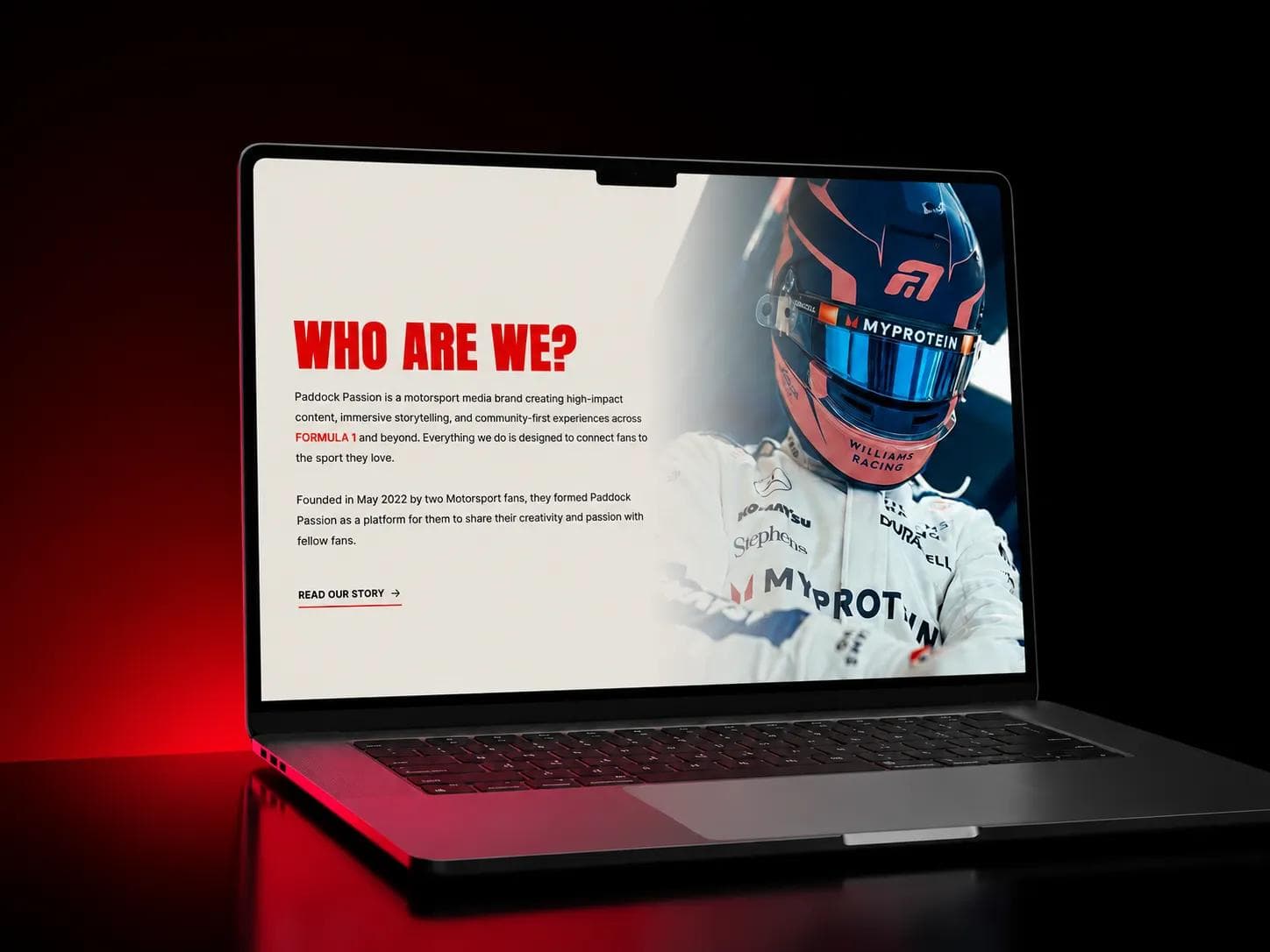 Paddock Passion desktop preview