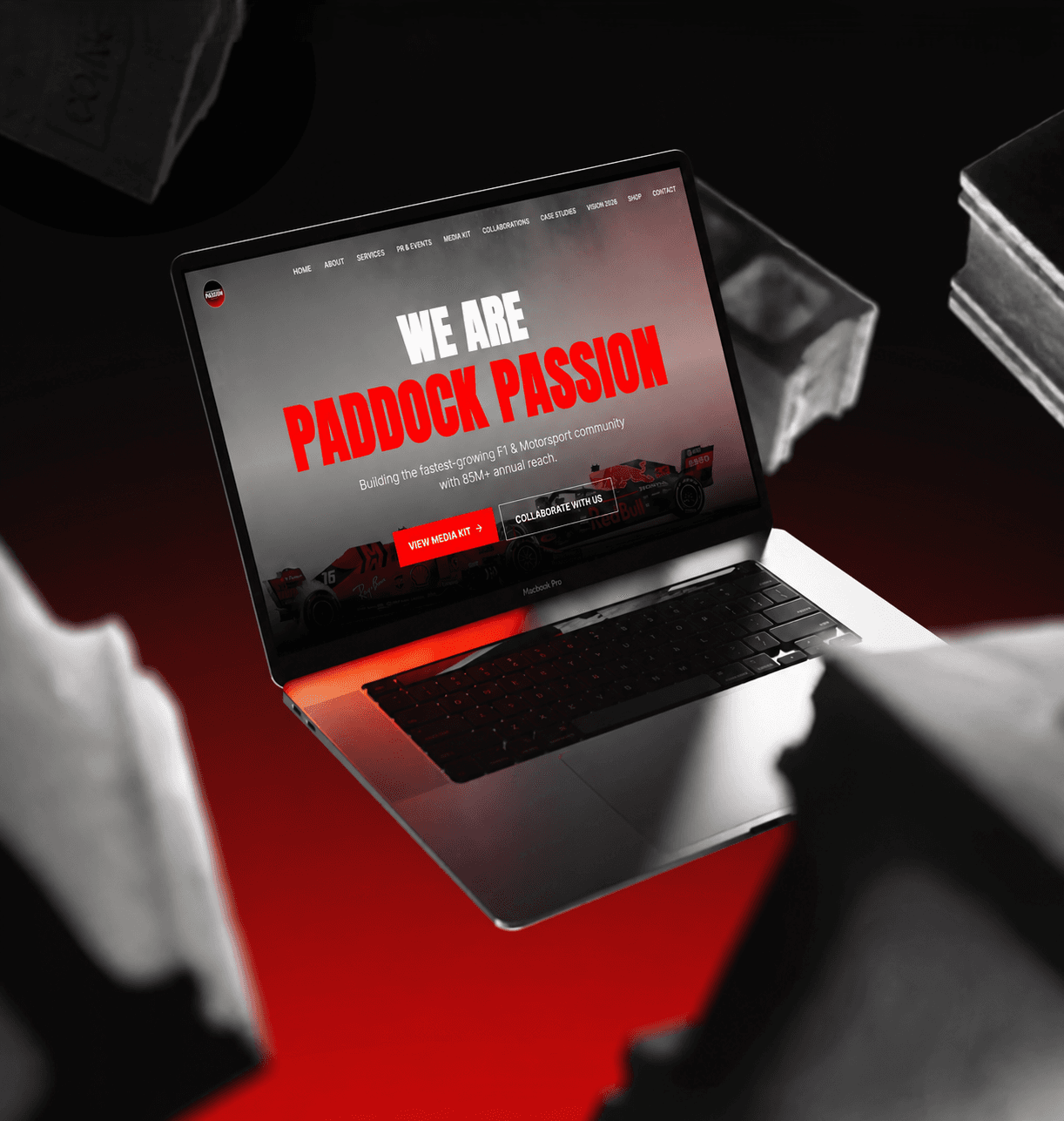 F1 Racing Community Online Presence & Sponsor Visibility Website
